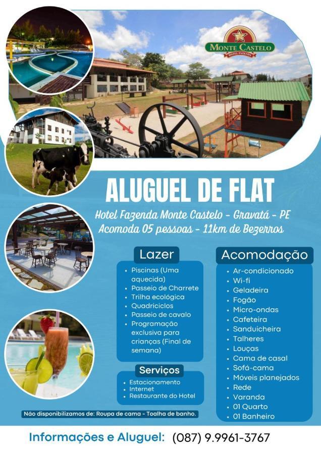 Flat Studio 11 Hotel Fazenda Gravatá-PE Kültér fotó